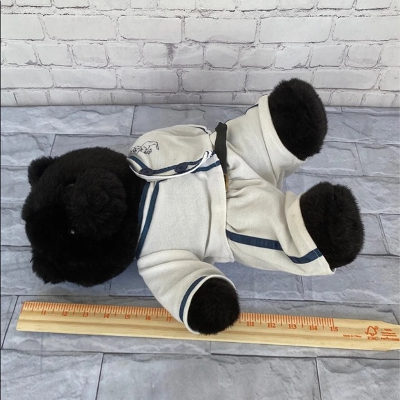 Build a Bear VTG 1997 hugs and best wishes black bear - Picture 7 of 7